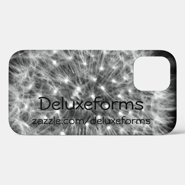 Dandelion Fuzz Case-Mate iPhone Hülle (Rückseite (Horizontal))