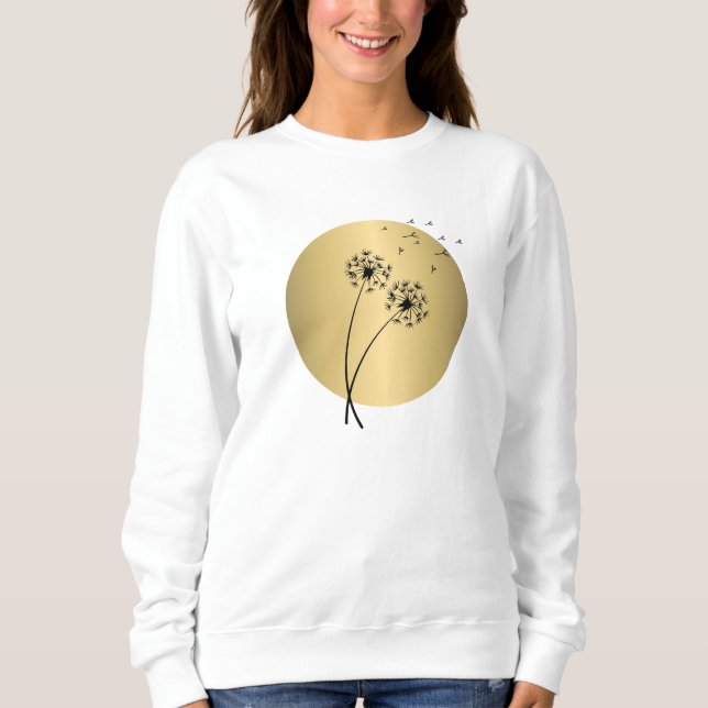 Dandelion Gold Sweatshirt (Vorderseite)