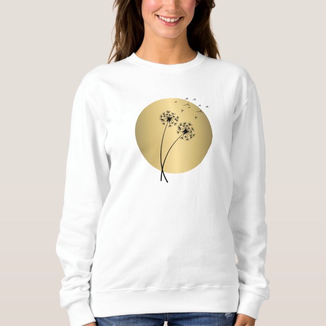 Dandelion Gold Sweatshirt (Vorderseite)