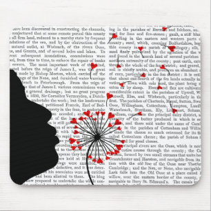 Dandelion Hearts Mousepad