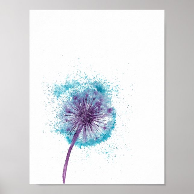 Dandelion Kitchen Art Poster (Vorne)