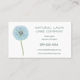 Dandelion Lawn Care Landscaper Visitenkarte