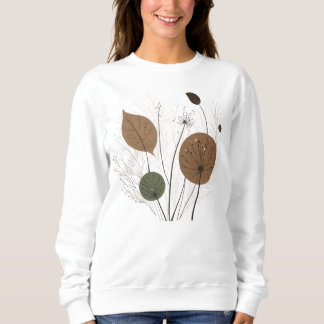 dandelion matisse style sweatshirt