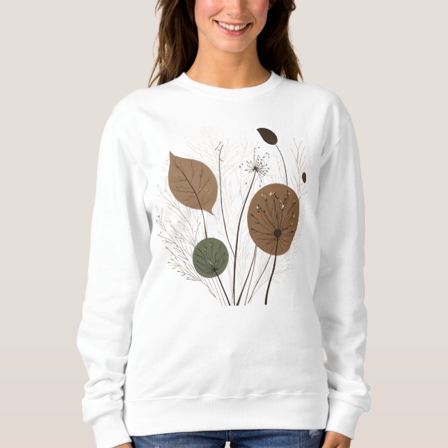 dandelion matisse style sweatshirt (Vorderseite)
