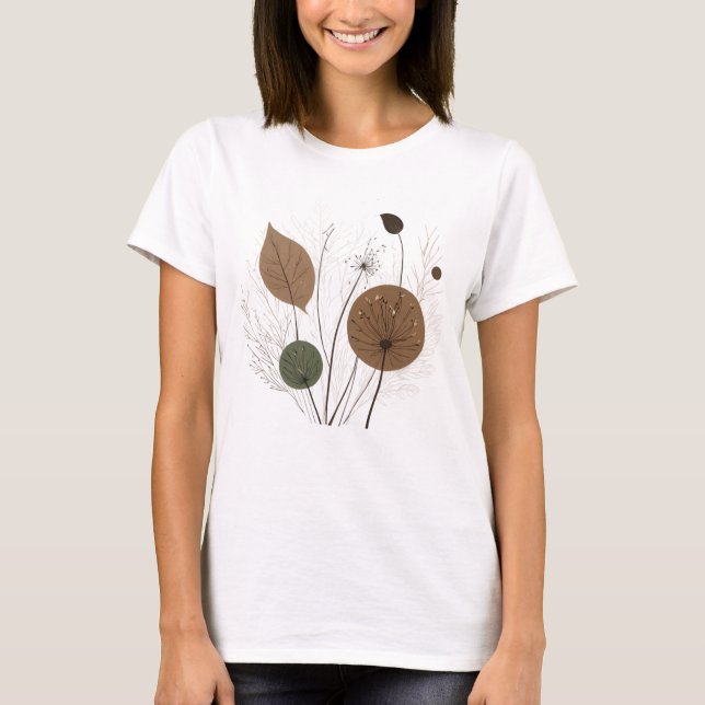 dandelion matisse style T-Shirt (Vorderseite)
