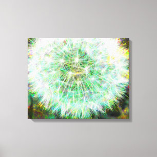 Dandelion Meditation Void Leinwanddruck