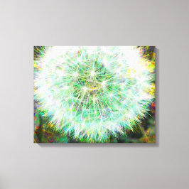 Dandelion Meditation Void Leinwanddruck