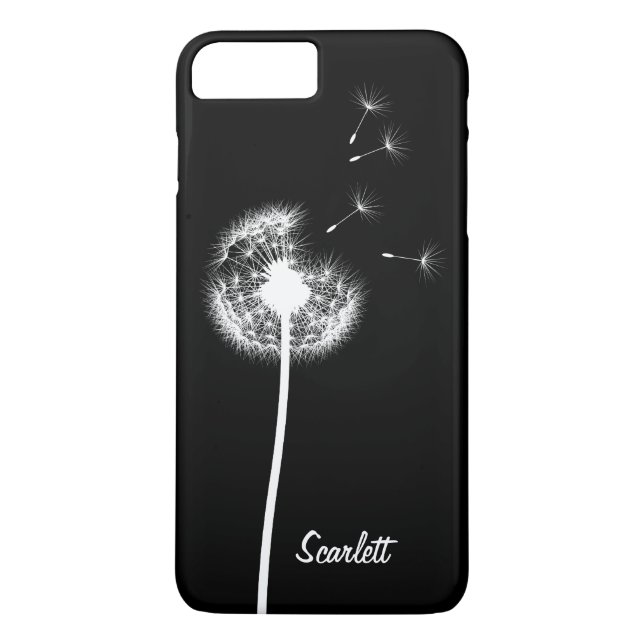 Dandelion Monogram iPhone 7 Plus Case (Rückseite)