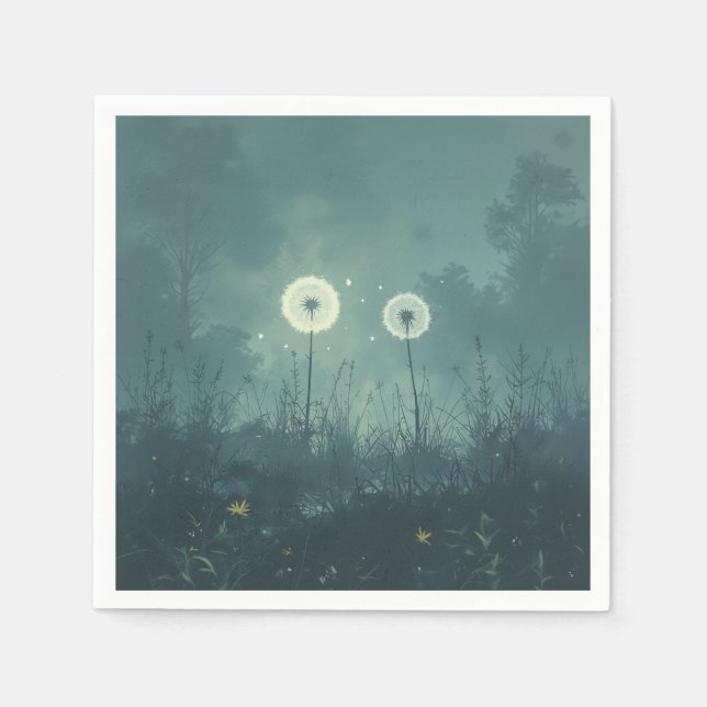 Dandelion Paper Napkin Serviette (Vorderseite)