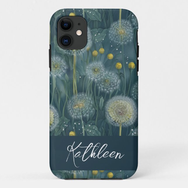 Dandelion Phone Case für eine Lady (Rückseite)