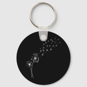 Dandelion Pi Day Blume Floral Tree Math Lover Schlüsselanhänger