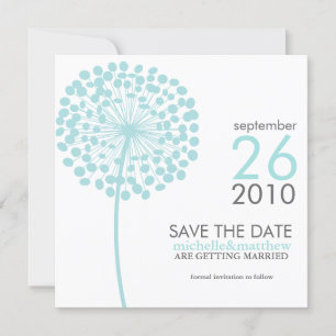 Dandelion Save the Date Ankündigungen