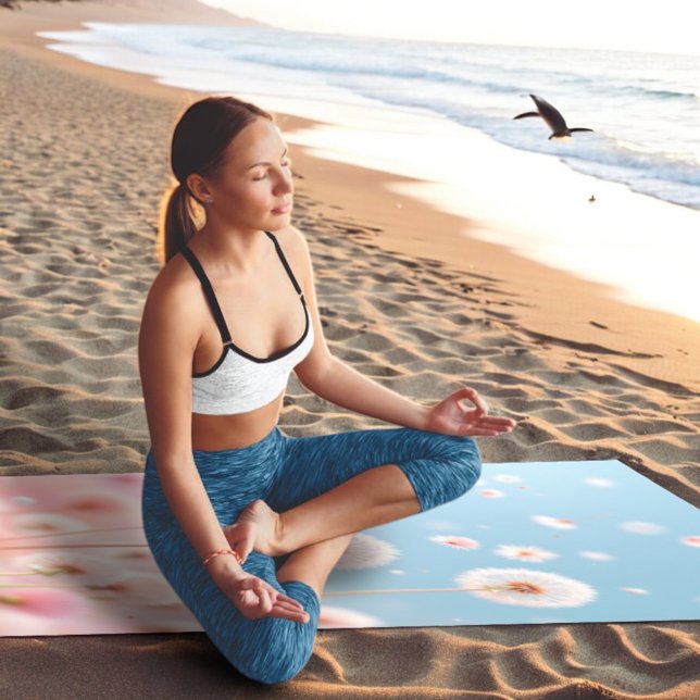 Dandelion Serenity Yoga Mat Yogamatte (Von Creator hochgeladen)