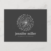 DANDELION STERNEXPLOSION LOGO in WHITE Customizabl