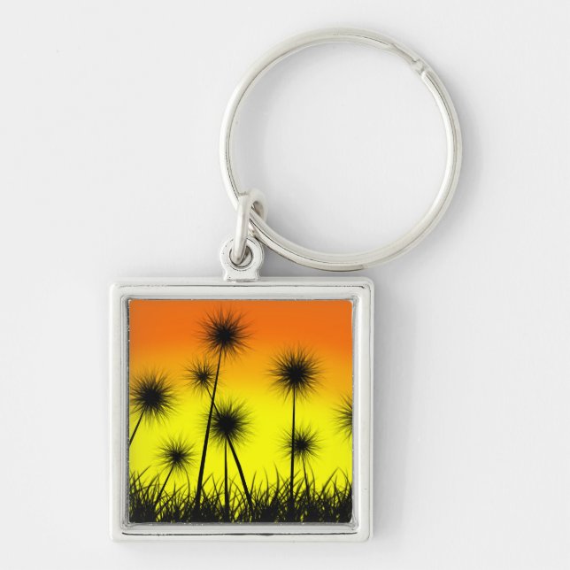 Dandelion Sunrise Schlüsselanhänger (Vorne)