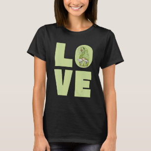 Dandelion Taraxacum für Frauen und Mädchen Liebe S T-Shirt