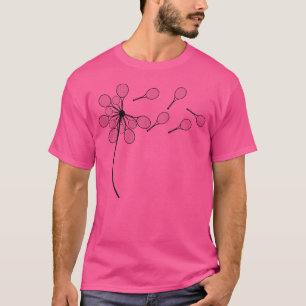 Dandelion Tennis Racket Shirt für Tennis Player