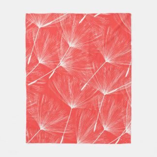 Dandelion-Träume fliegen in diesem vielseitigen Fl Fleecedecke