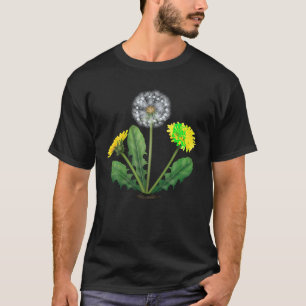 Dandelion Tshirt Summer Blume Shirt Liebe Pflanze