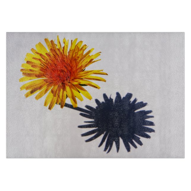 Dandelion und Shadow cbcnm Schneidebrett (Vorderseite)