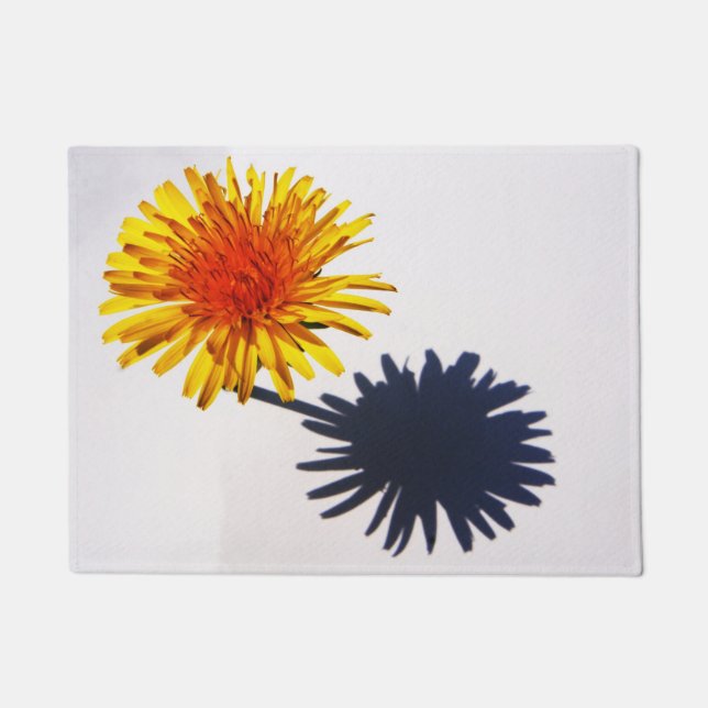 Dandelion und Shadow dmcnm Fußmatte (Vorderseite)