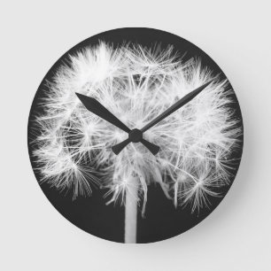 Dandelion Wall Clock Runde Wanduhr