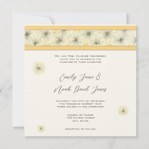Dandelion Wedding Einladung