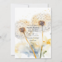 Dandelion Wedding QR Code