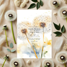 Dandelion Wedding QR Code