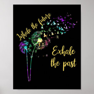 Dandelion Women atmen den künftigen Ausflug der Ve Poster