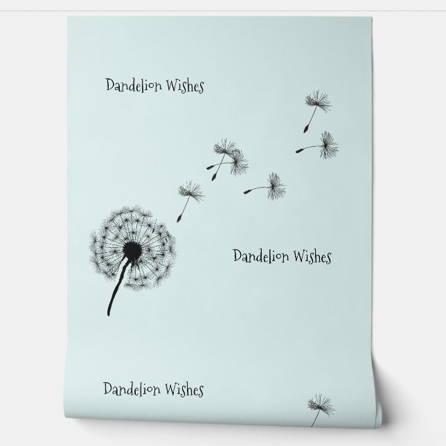 Dandelion wünscht Design Tapete (Abrollen)