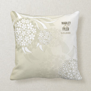 Dandelion wünscht Floral Kissen