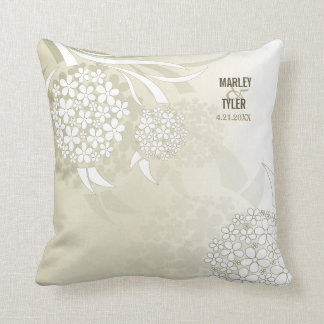 Dandelion wünscht Floral Kissen