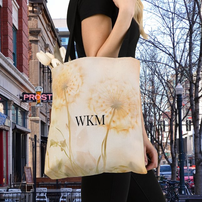 Dandelion wünscht Monogram (Von Creator hochgeladen)