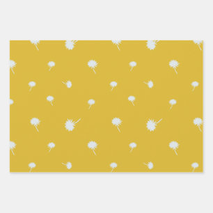 Dandelions Gift Wrap Set Geschenkpapier Set