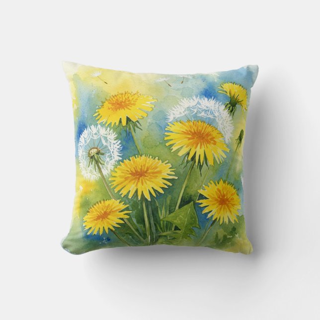Dandelions Pillow Kissen (Vorderseite)
