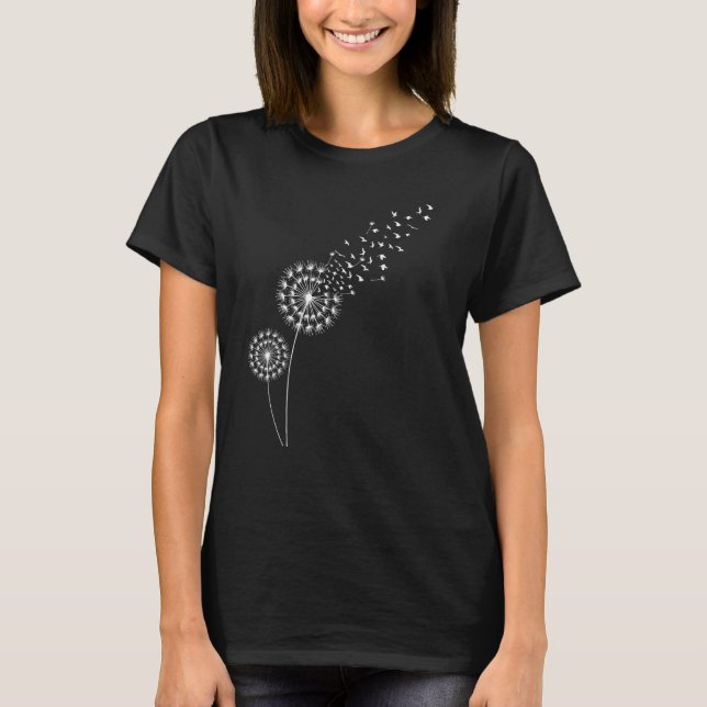 Dandelvögel Vögel Vögel Grafik T-Shirt (Vorderseite)