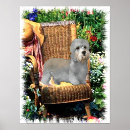 Dandie Dinmont Terrier Art Print Poster