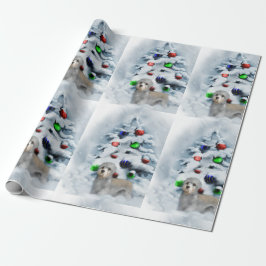 Dandie Dinmont Terrier Christmas Geschenkpapier