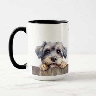 Dandie Dinmont Terrier Dog Tasse