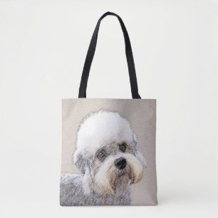 Dandie Dinmont Terrier Gemälde Originale Hunde Kun