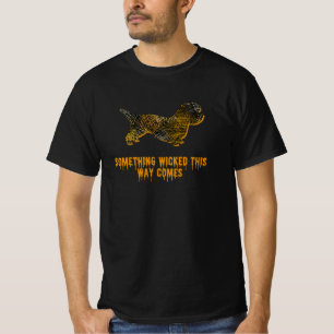 Dandie Dinmont Terrier Hund Silhouette Lustiges Ha T-Shirt