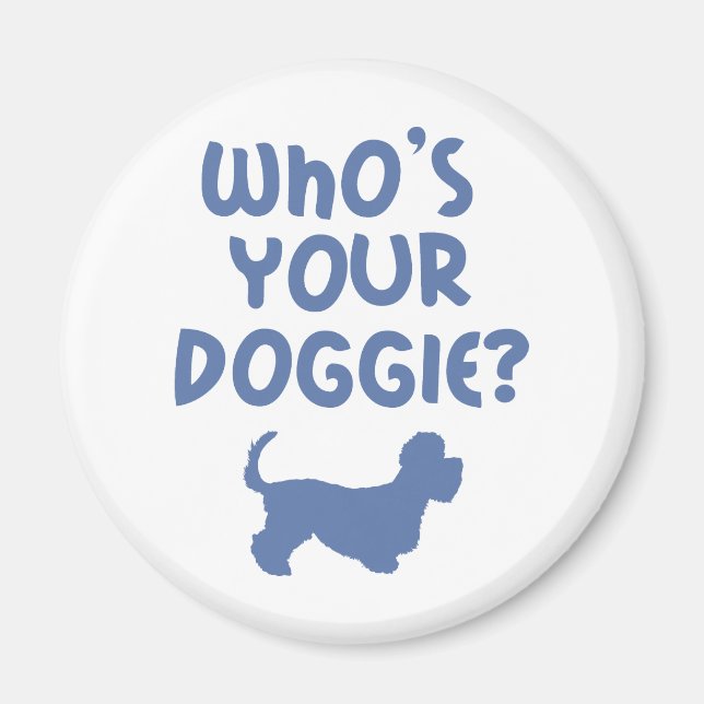 Dandie Dinmont Terrier Magnet (Vorne)