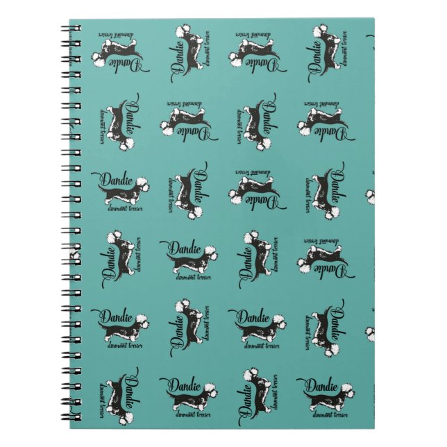 "Dandie Dinmont Terrier"  Notizblock (Vorderseite)