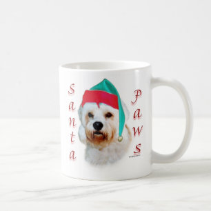 Dandie Dinmont Terrier Santa Paws Tasse