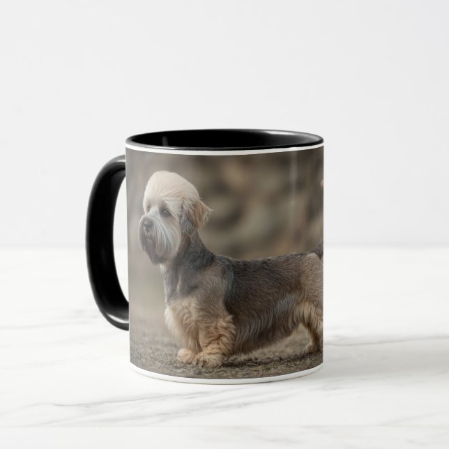 Dandie Dinmont Terrier Tasse (Vorderseite Links)