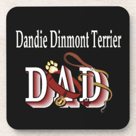 Dandie Dinmont Terrier VATER Getränkeuntersetzer