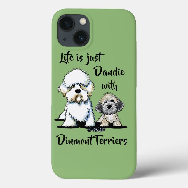Dandie Dinmont Terriers Case-Mate iPhone Hülle (Rückseite)