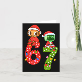 Dandy Bruh 67 Days Meme Humor 6 7 Shelly World Six Karte