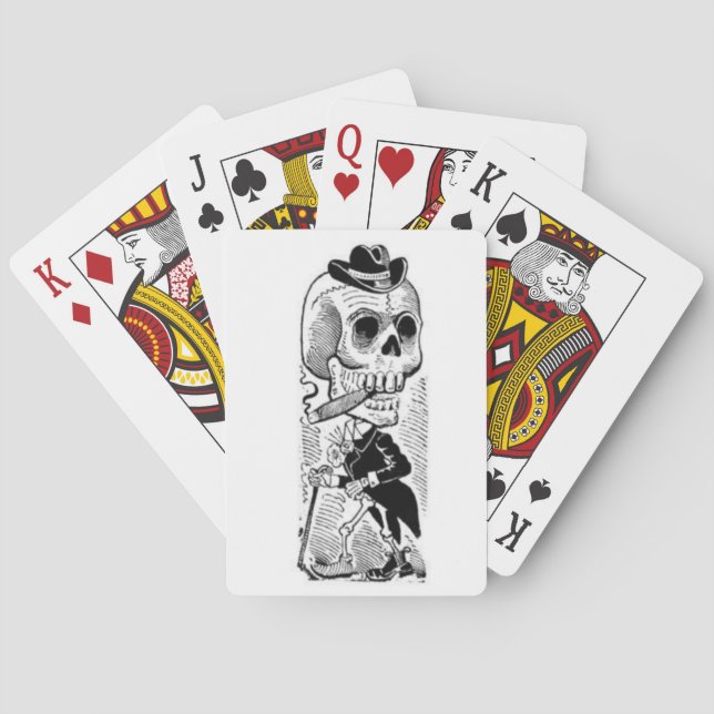 Dandy Calavera playing cards Spielkarten (Rückseite)